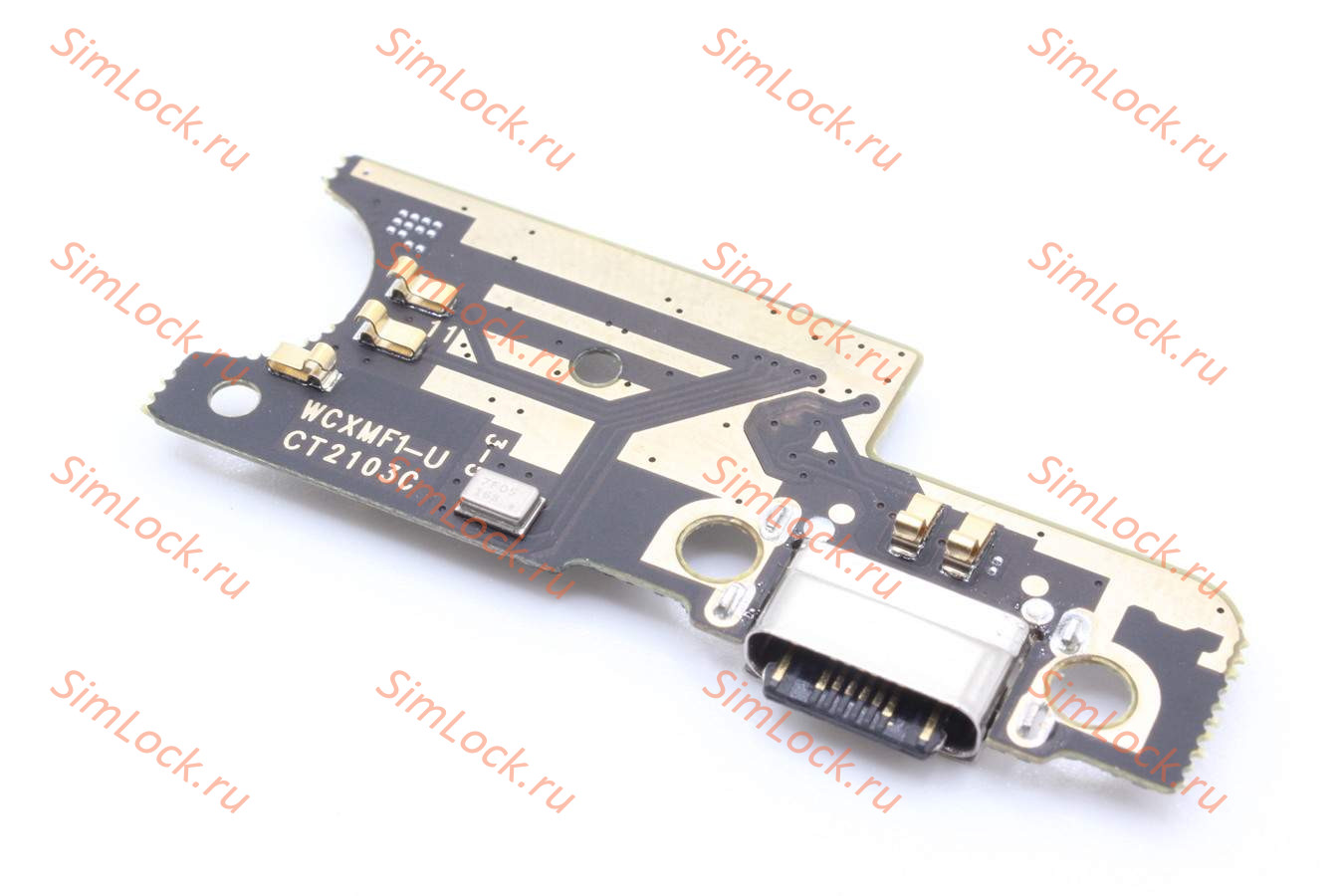 Нижняя плата (шлейф) Xiaomi Pocophone F1, с разъемом зарядки, К-4