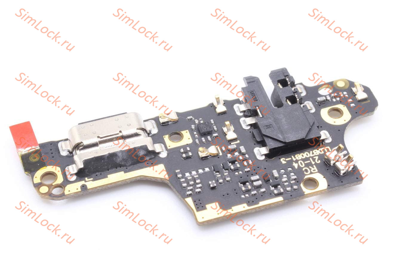 Нижняя плата (шлейф) Xiaomi Poco X3 (M2007J20CG), X3 Pro (M2102J20SG), с разъемом зарядки, 100% компонентов, К-1