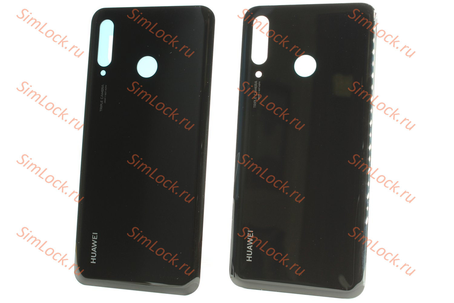 Задняя крышка Huawei P30 Lite, Nova 4E, 24MP, черный, К-2