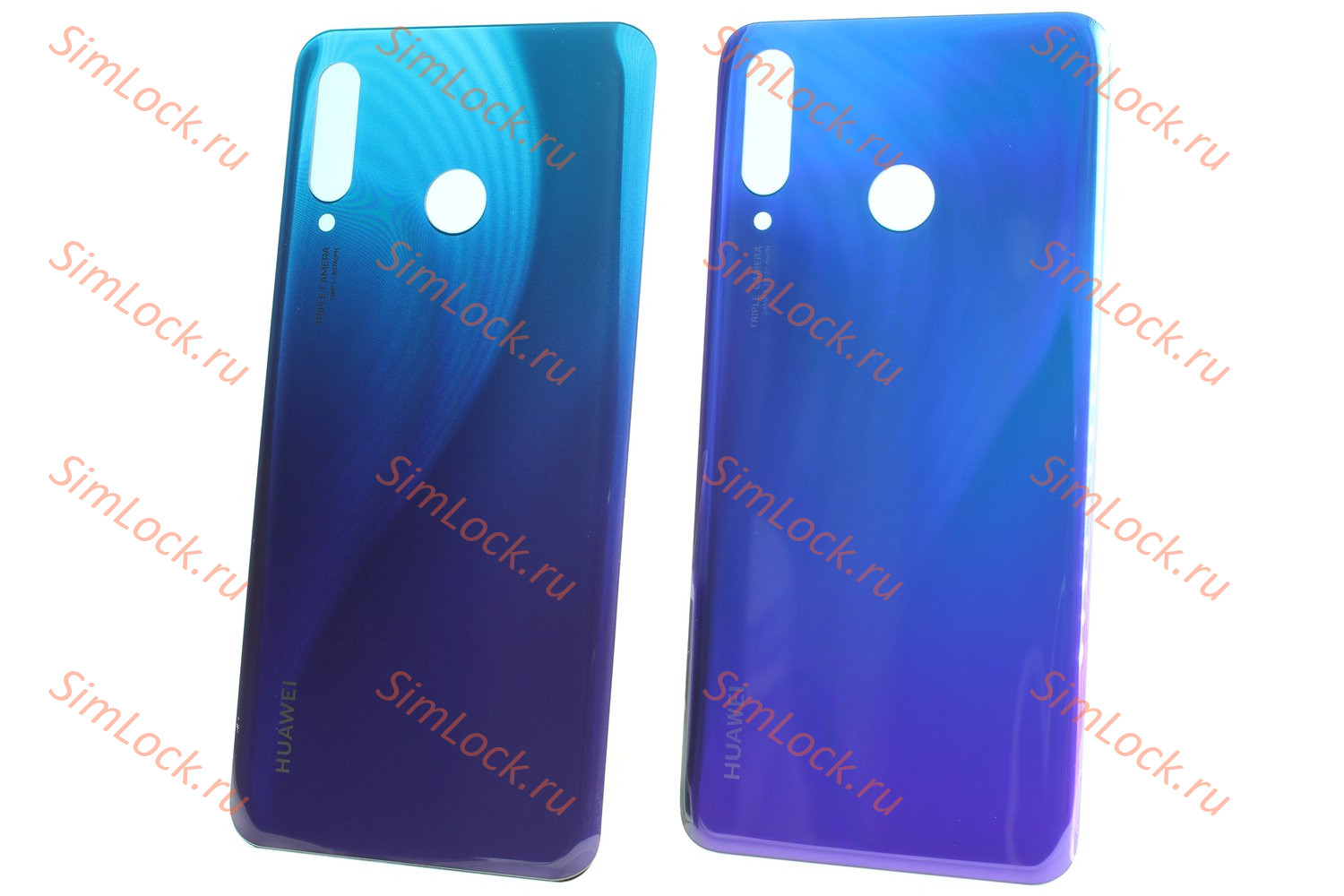 Задняя крышка Huawei P30 Lite, Nova 4E, 24 MP, синий, К-2