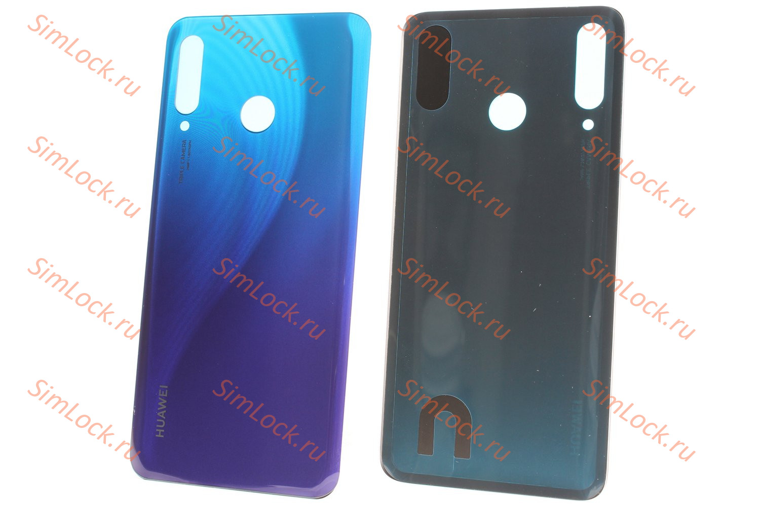 Задняя крышка Huawei P30 Lite, Nova 4E, 24 MP, синий, К-2