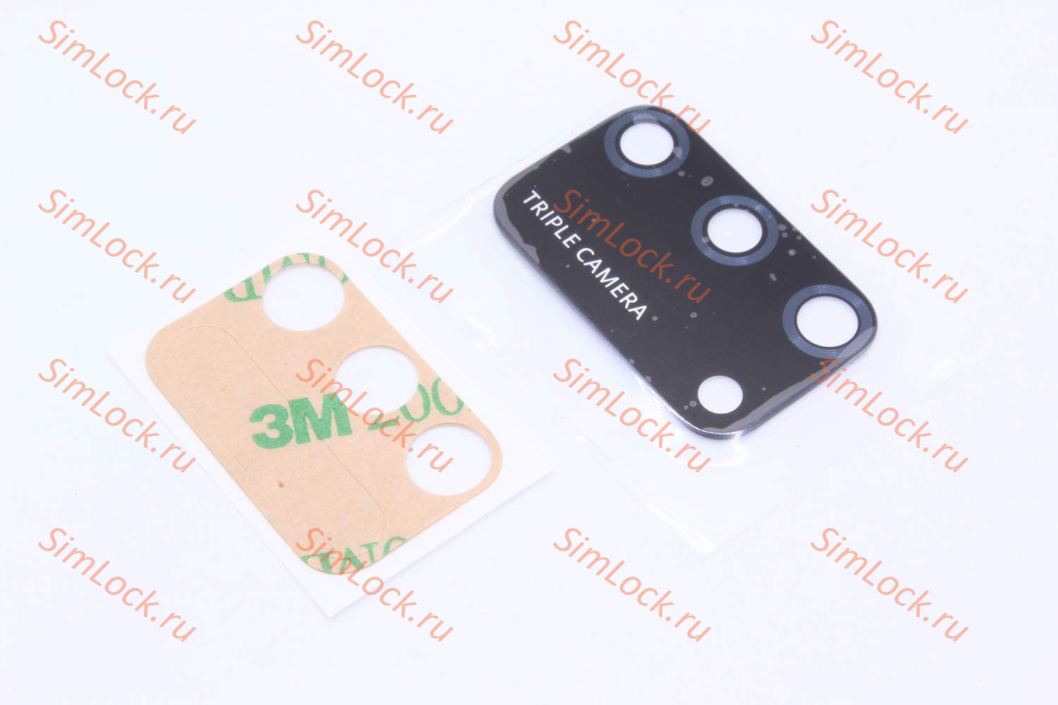 Стекло камеры Honor 9A (MOA-LX9N) черное