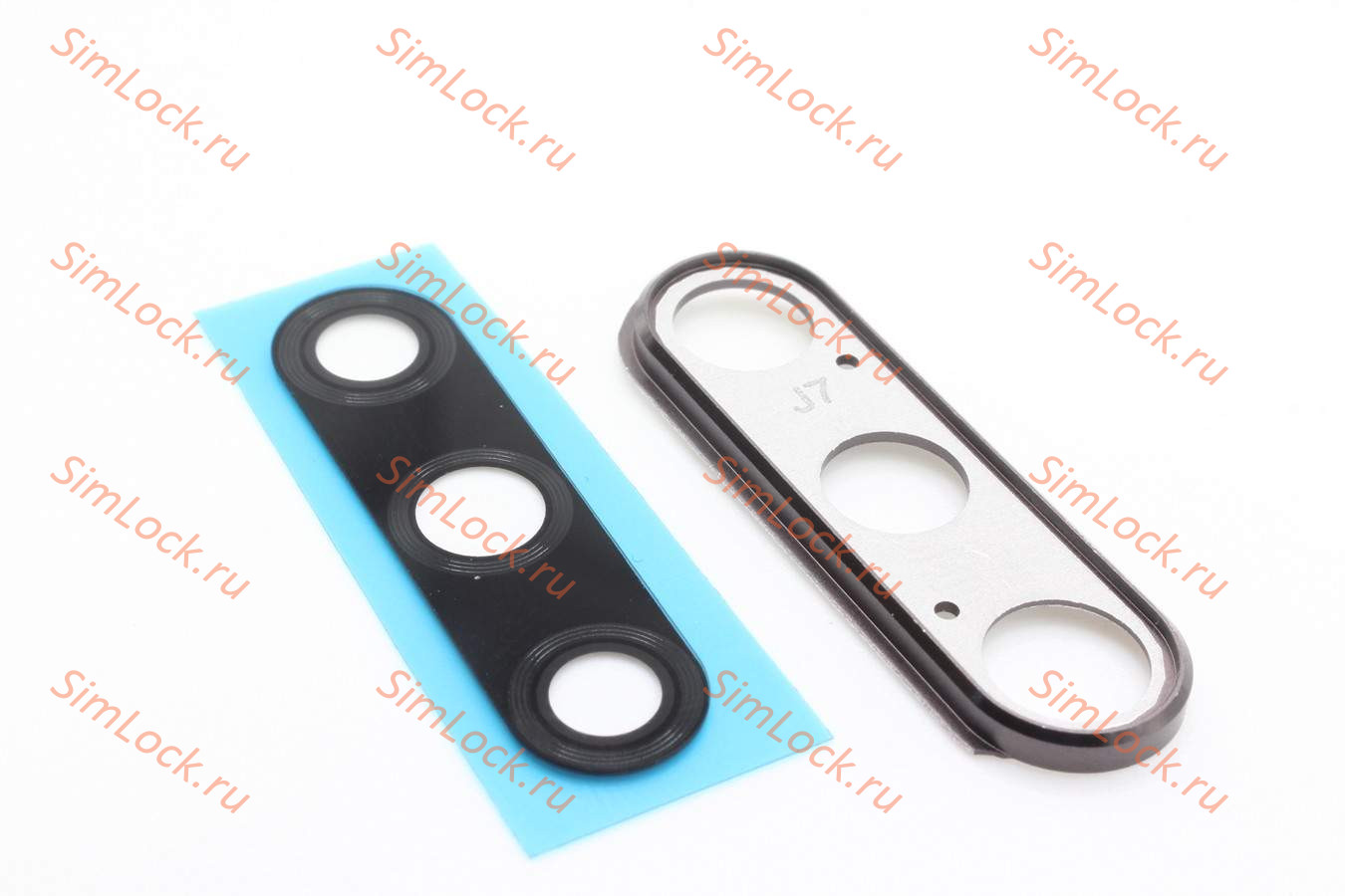 Стекло камеры Honor 9X (STK-LX1) с черной рамкой