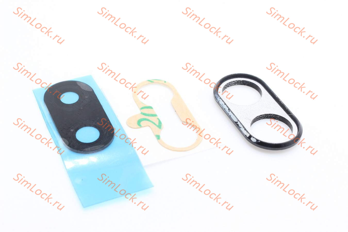 Стекло камеры Huawei P20 Lite (ANE-LX1) с черной рамкой