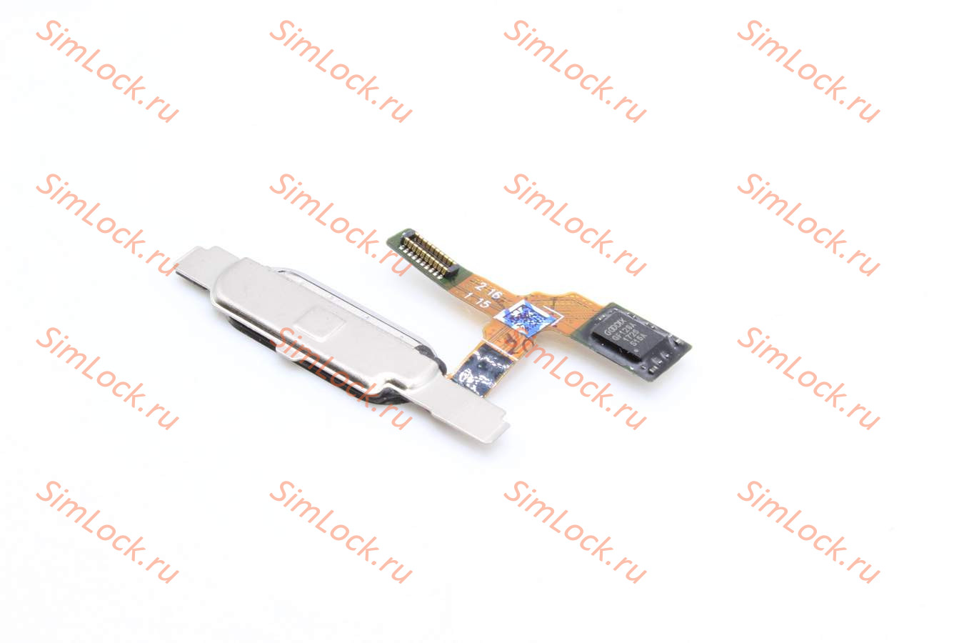 Кнопка Home Honor 9, 9 Premium (STF-L09, STF-AL10) со сканером отпечатка, серая, К-1