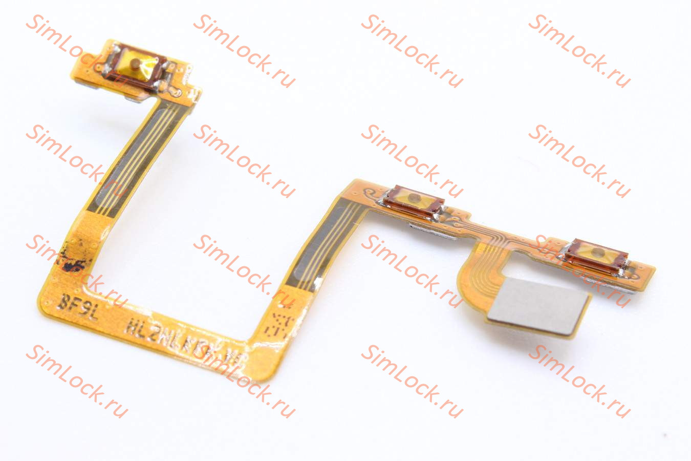 Шлейф Honor 9X (HLK-AL00), кнопки громкости, для версии кнопки включения со сканером отпечатка пальца, К-1