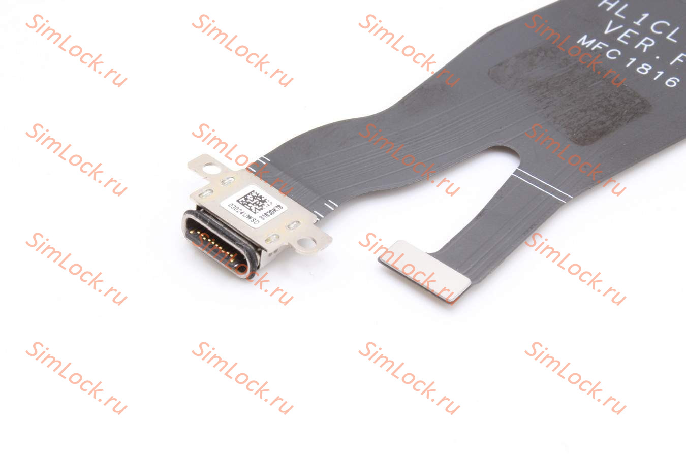 Нижний шлейф Huawei P20 Pro (CLT-L29) с разъемом зарядки, К-1