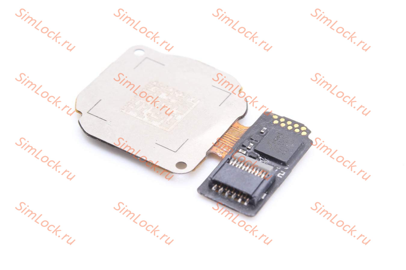 Cканер отпечатка пальца Huawei Y6 2019 (MRD-LX1F), черный, оригинал, с разбора