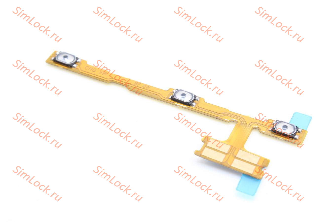 Шлейф Huawei Y7 2019, (DUB-LX1) кнопки включения и громкости, К-1