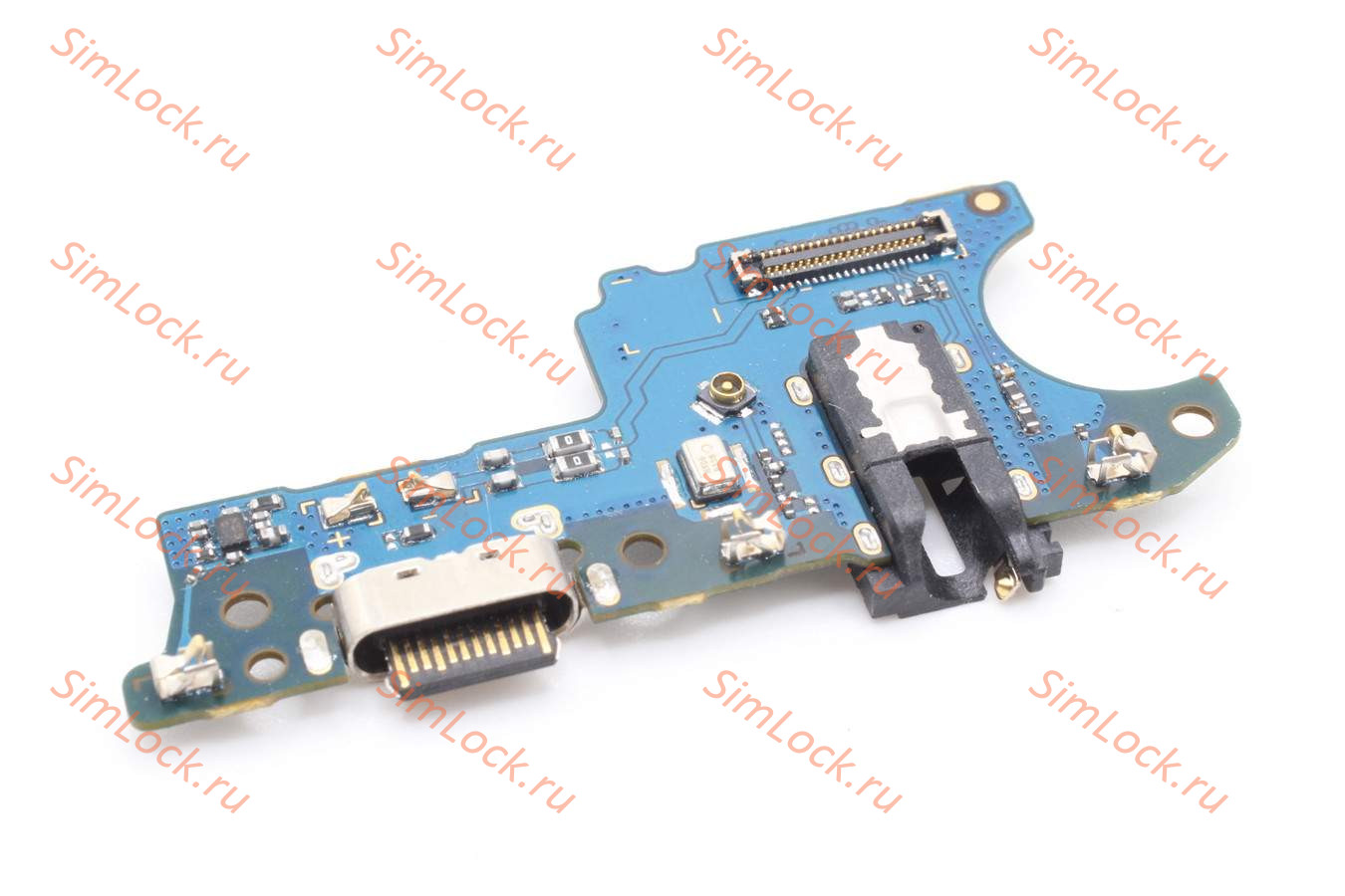 Нижняя плата (шлейф) Samsung A025F, A037F Galaxy A02s, A03s с разъемом зарядки, К-1