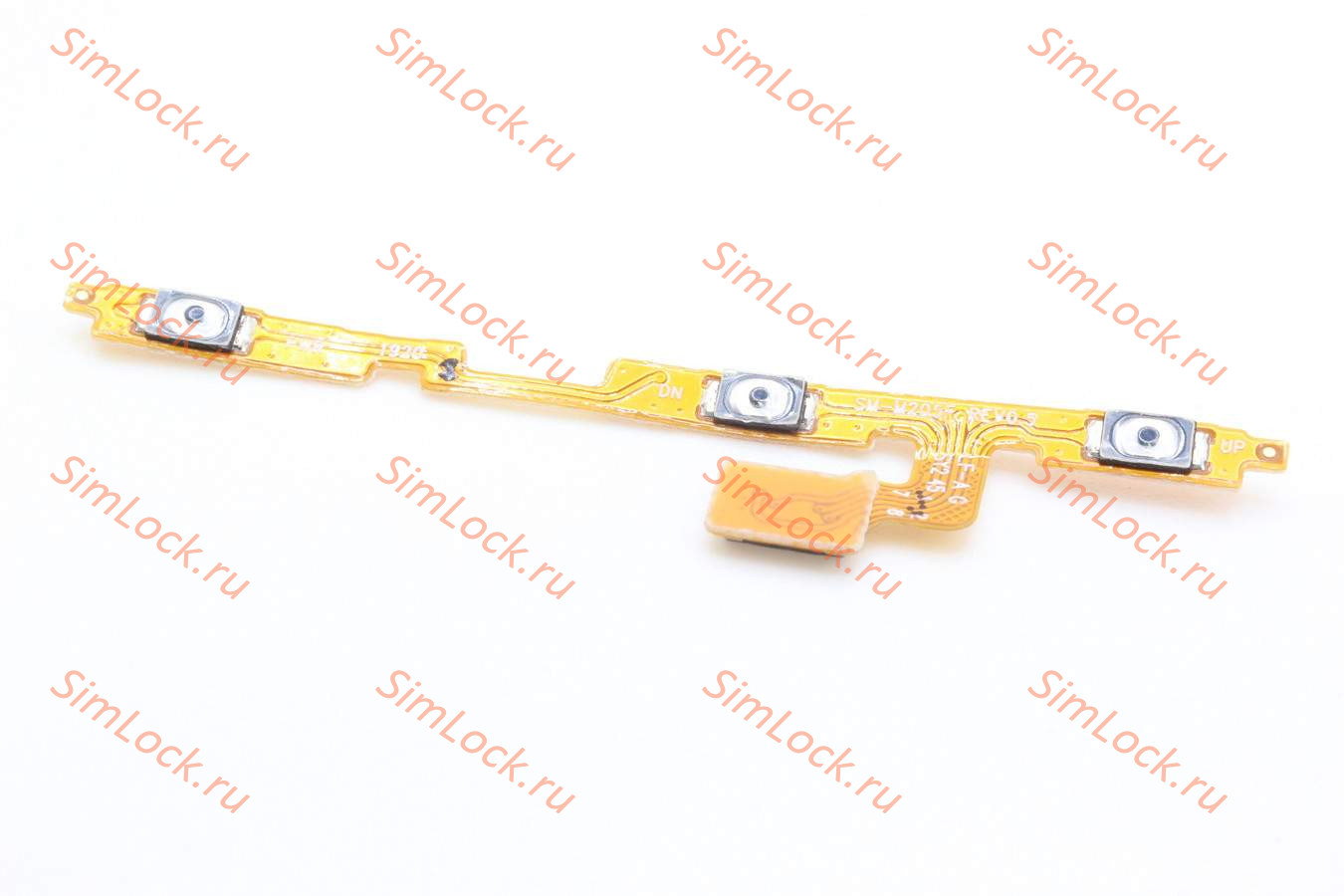 Шлейф Samsung A105, M105, M205 Galaxy A10, M10, M20 (2019) кнопки включения и громкости, оригинал