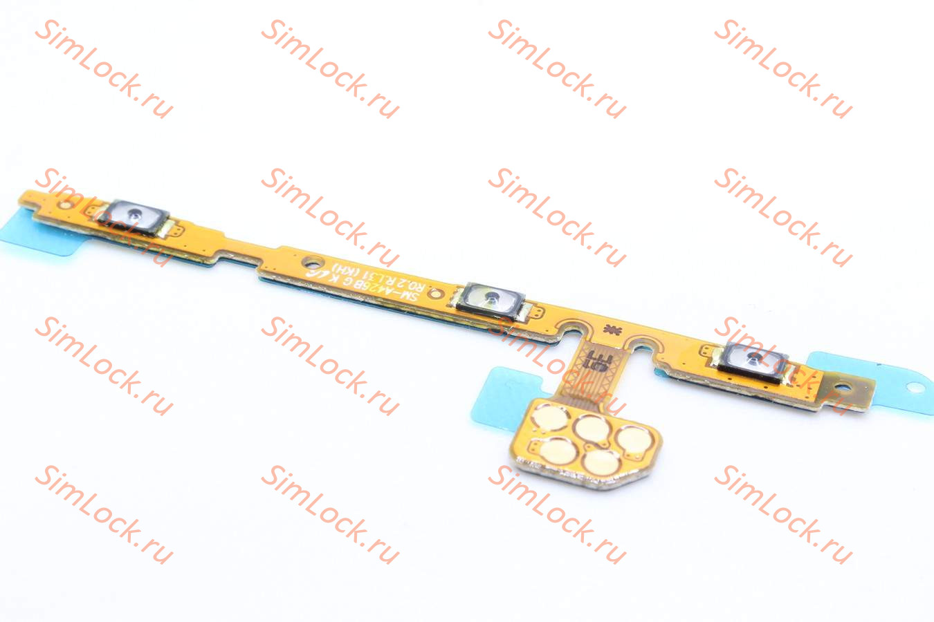 Шлейф Samsung A325F, A426F, A022 Galaxy A32, A42, A02 кнопки включения и громкости, оригинал