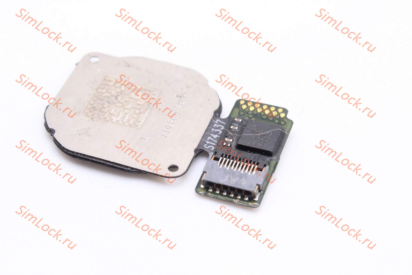 Cканер отпечатка пальца Honor 7X, 8A, 8X,  8 Lite, 9 Lite, 10 Lite, Huawei P8 Lite (2017), P20 Lite, Nova 3E, белый, оригинал, с разбора