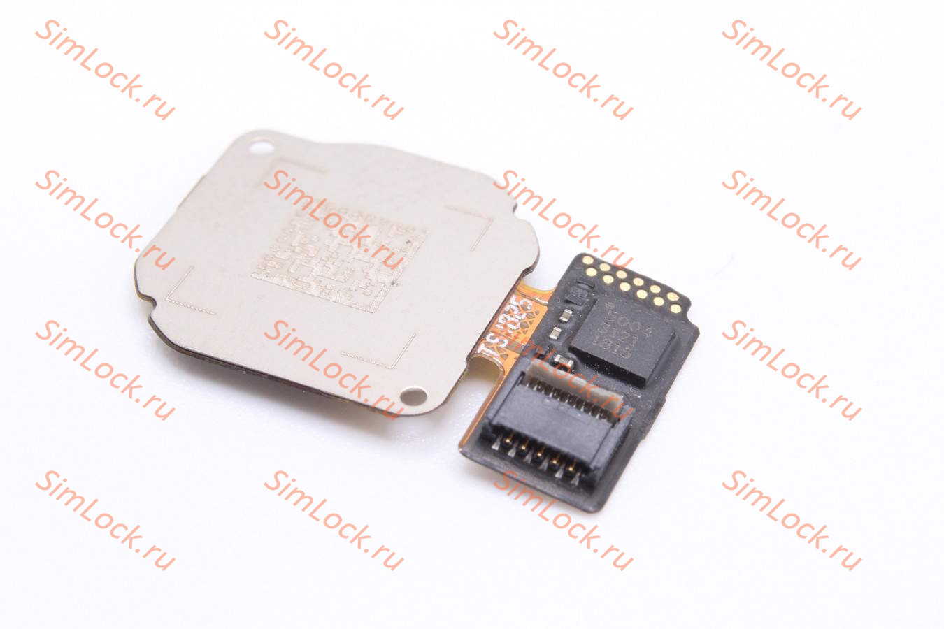 Cканер отпечатка пальца Honor 7X, 8A, 8X,  8 Lite, 9 Lite, 10 Lite, Huawei P8 Lite (2017), P20 Lite, Nova 3E, красный, оригинал, с разбора