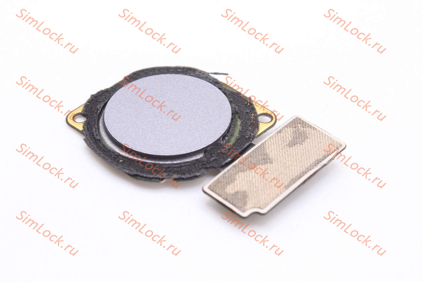 Cканер отпечатка пальца Honor 7X, 8A, 8X,  8 Lite, 9 Lite, 10 Lite, Huawei P8 Lite (2017), P20 Lite, Nova 3E, серый, оригинал, с разбора