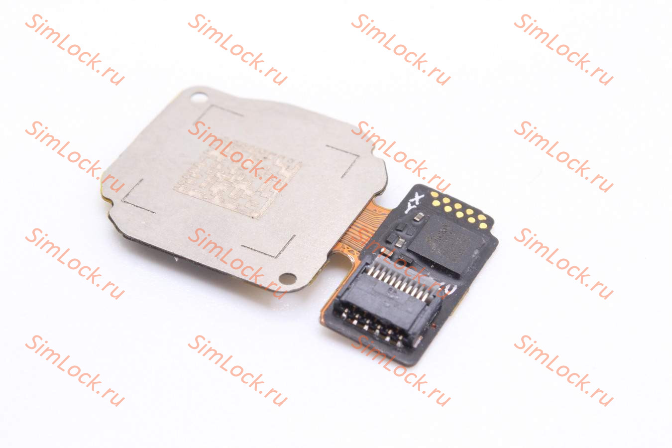 Cканер отпечатка пальца Honor 7X, 8A, 8X,  8 Lite, 9 Lite, 10 Lite, Huawei P8 Lite (2017), P20 Lite, Nova 3E, синий, оригинал, с разбора