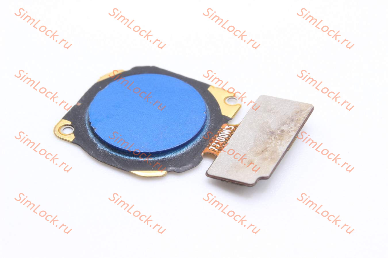 Cканер отпечатка пальца Honor 7X, 8A, 8X,  8 Lite, 9 Lite, 10 Lite, Huawei P8 Lite (2017), P20 Lite, Nova 3E, синий, оригинал, с разбора