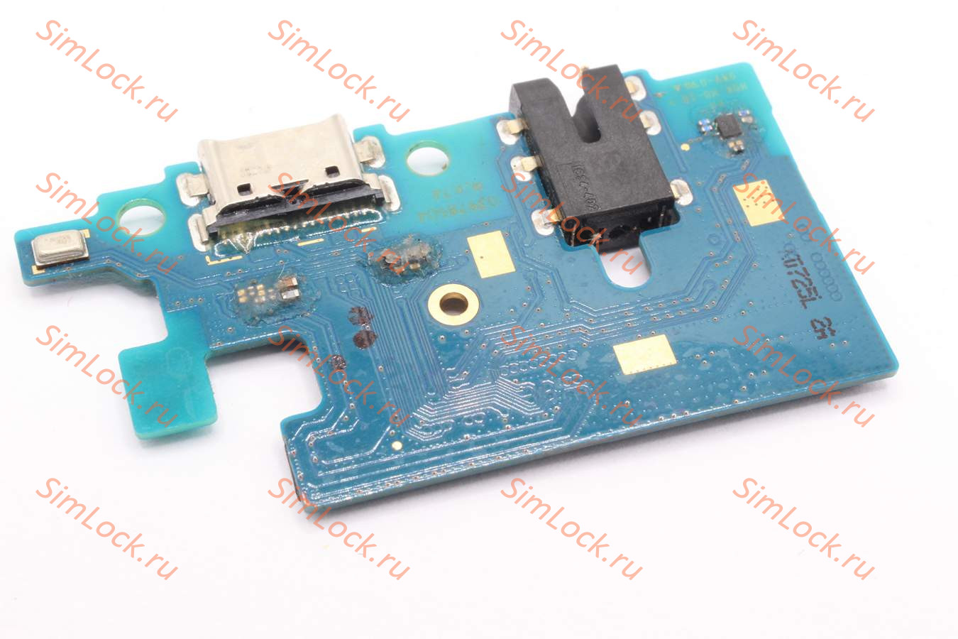 Нижняя плата (шлейф) Samsung M317 Galaxy M31s с разъемом зарядки, оригинал, с разбора