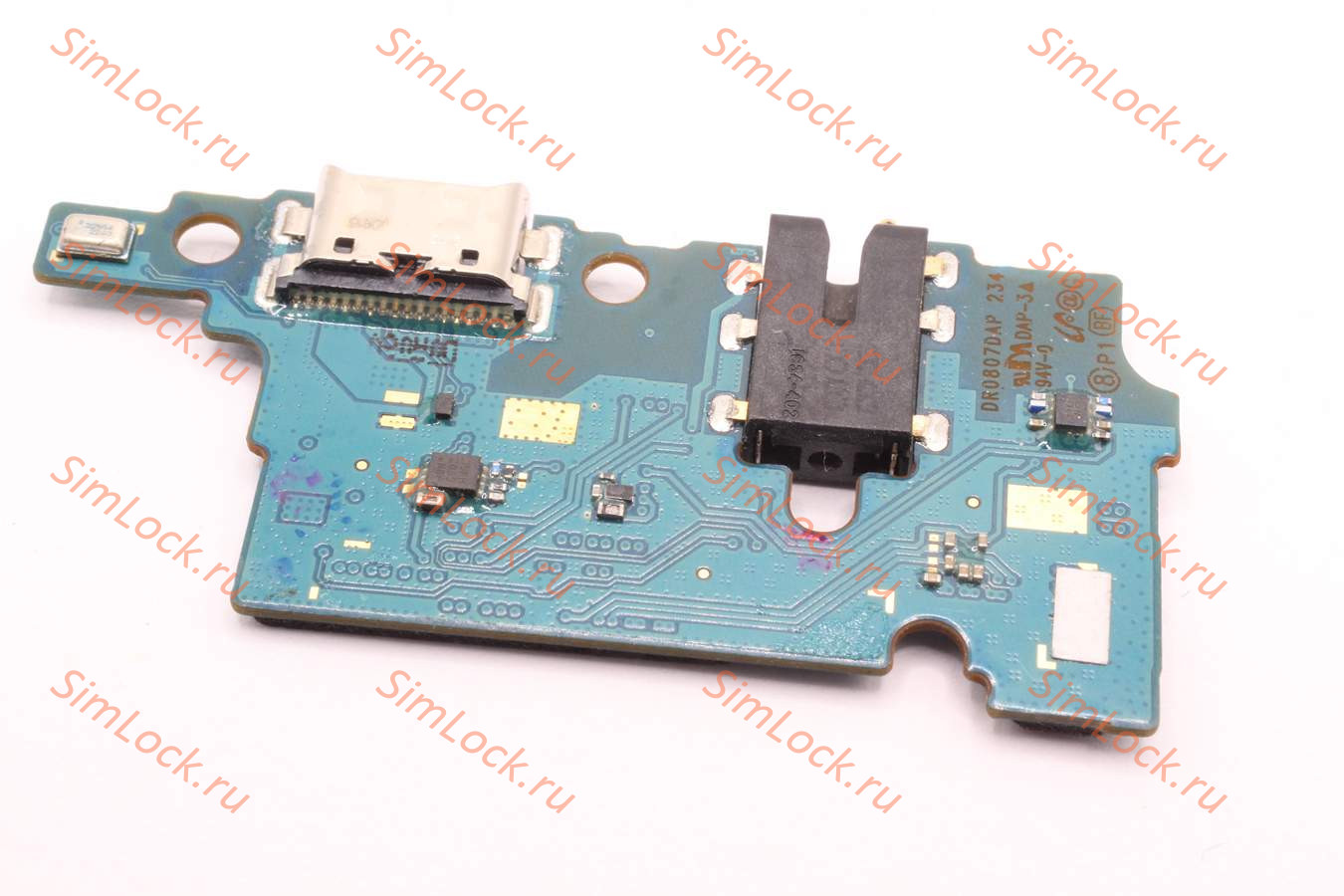 Нижняя плата (шлейф) Samsung M515 Galaxy M51 с разъемом зарядки, оригинал, с разбора