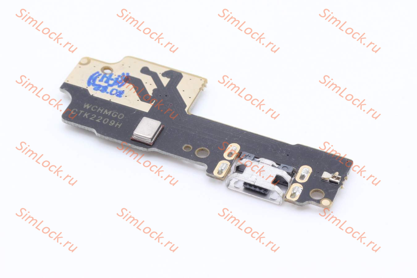 Нижняя плата (шлейф) Xiaomi Redmi Go, с разъемом зарядки, К-4