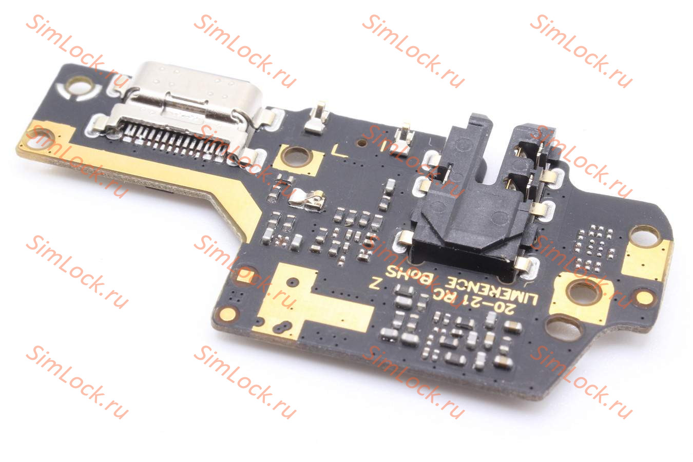 Нижняя плата (шлейф) Xiaomi Redmi Note 8T с разъемом зарядки, К-2