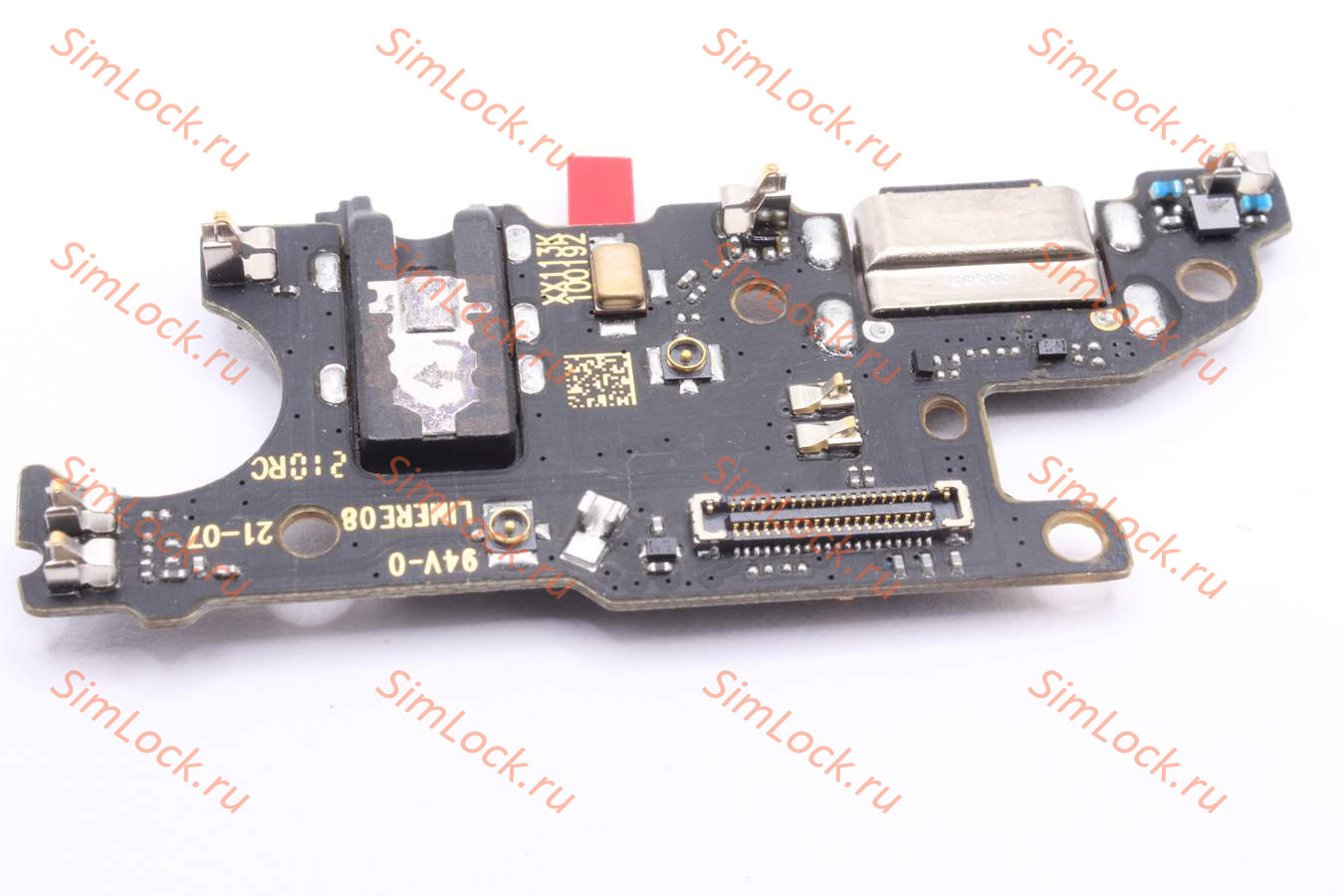 Нижняя плата (шлейф) Xiaomi Redmi Note 9T с разъемом зарядки, К-2