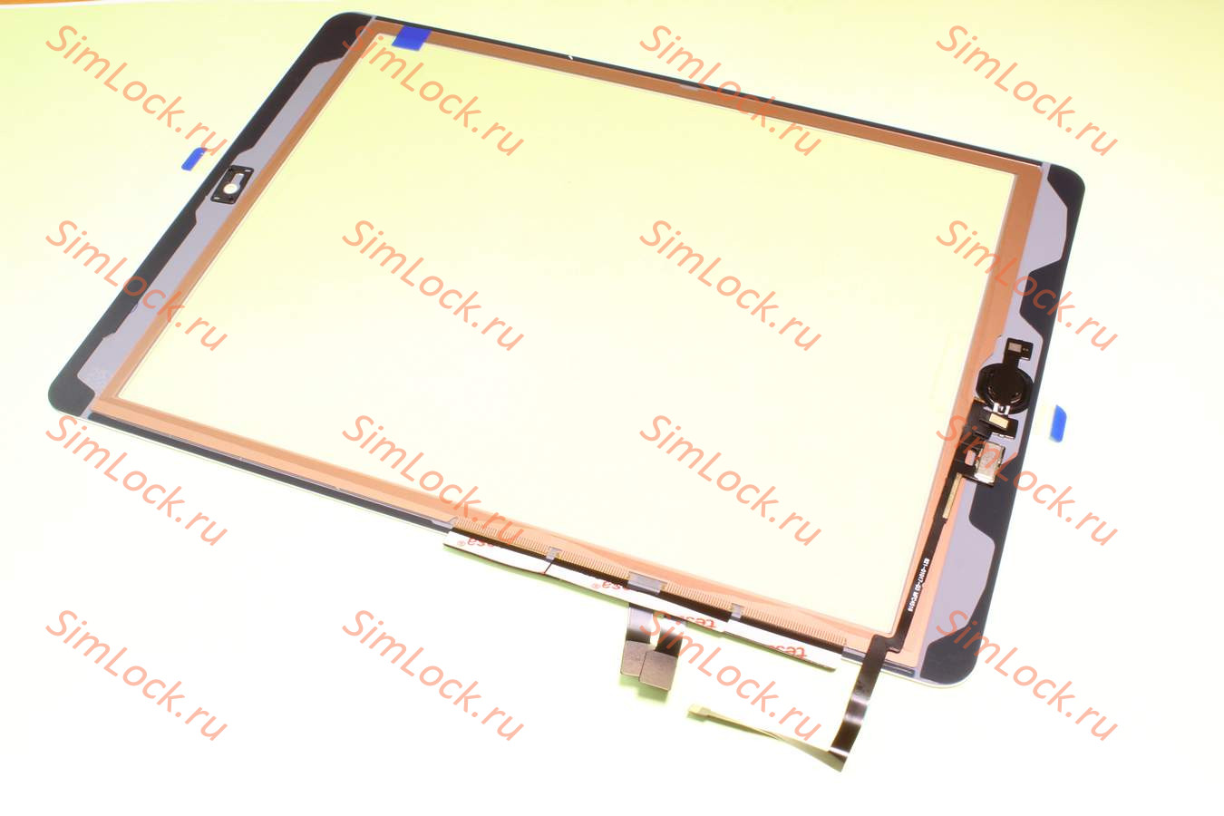 Тачскрин iPad 6, 9.7'', 2018 (A1893, A1954) с серебристой кнопкой Home, белый, К-1