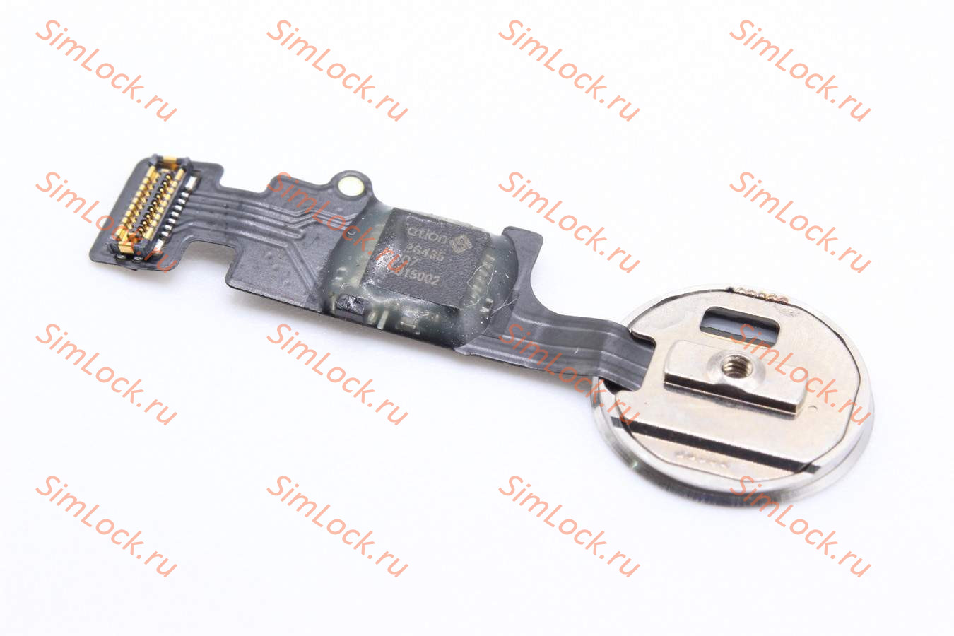 Шлейф iPhone 7, 7+ Plus, 8, 8+ Plus, SE 2020 с кнопкой Home, белый, К-1