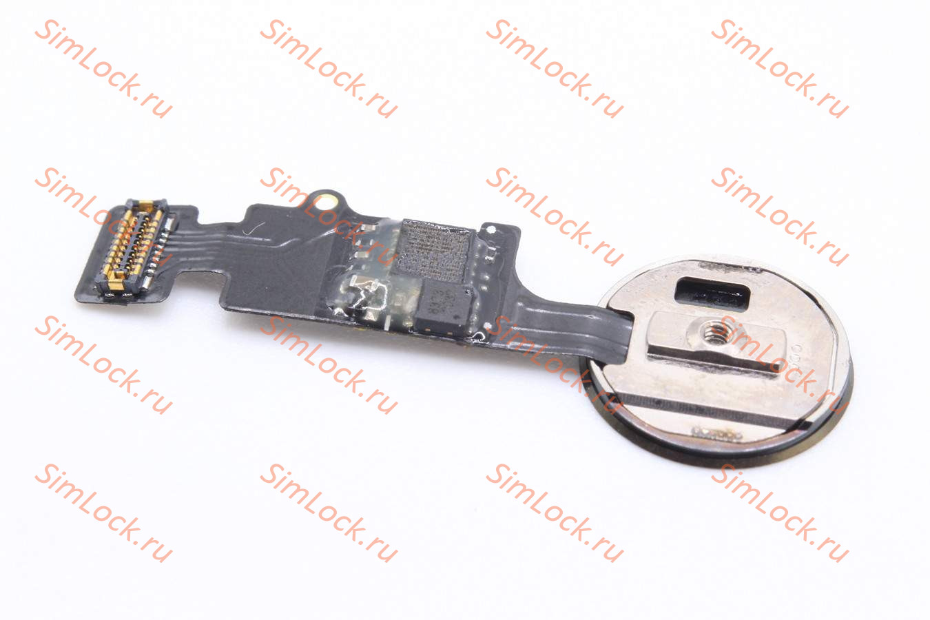 Шлейф iPhone 7, 7+ Plus, 8, 8+ Plus, SE 2020 с кнопкой Home, черный, К-1