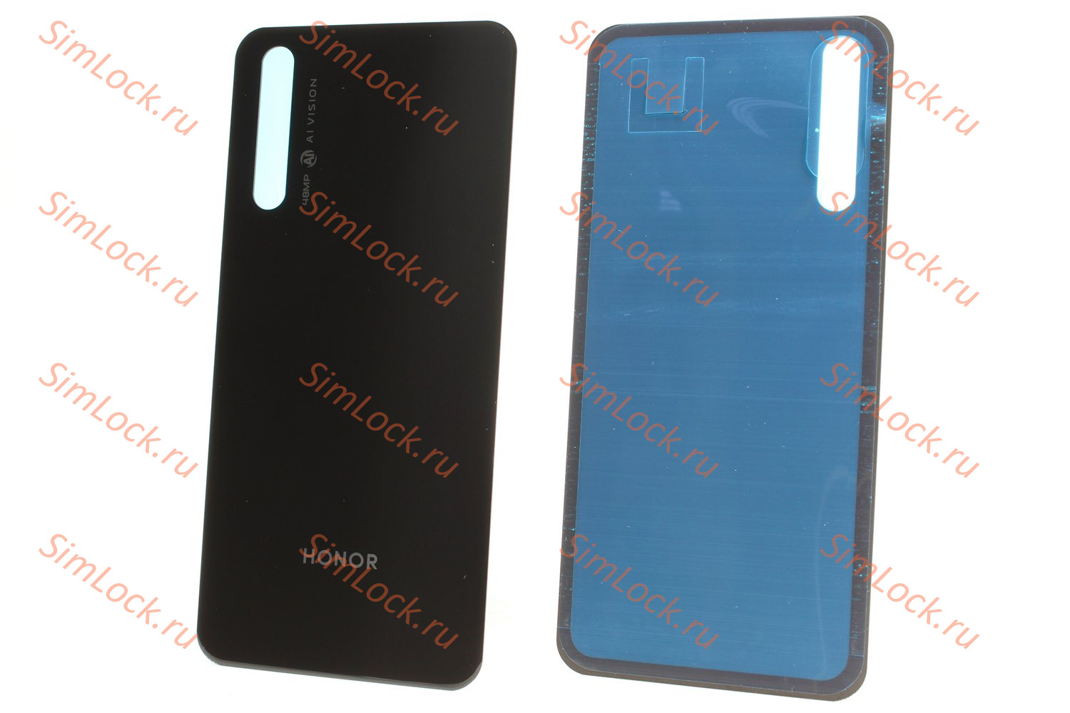 Задняя крышка Honor 20S China (YAL-AL50, YAL-TL50), черный, К-2