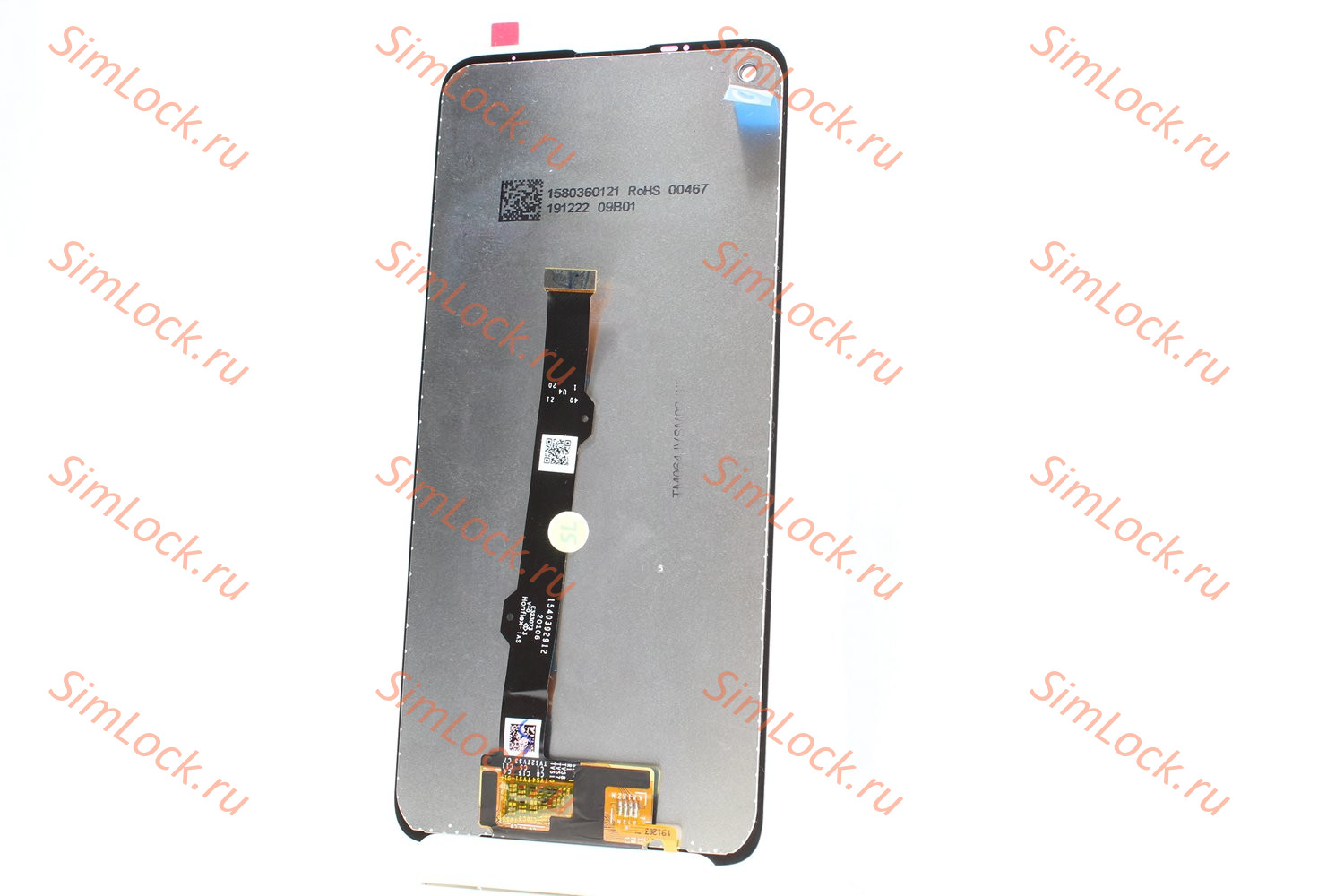 Дисплей Motorola Moto G8, XT2045, черный, К-1