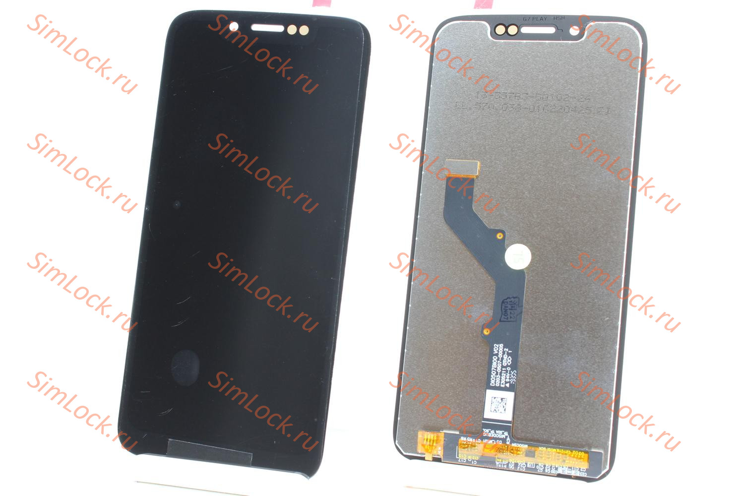 Дисплей Motorola Moto G7 Play, XT1952, черный, К-1