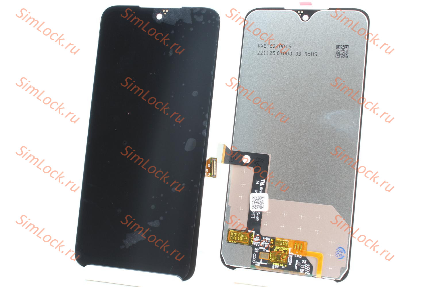 Дисплей Motorola Moto G7, G7 Plus, XT1965, XT1962, черный, К-1