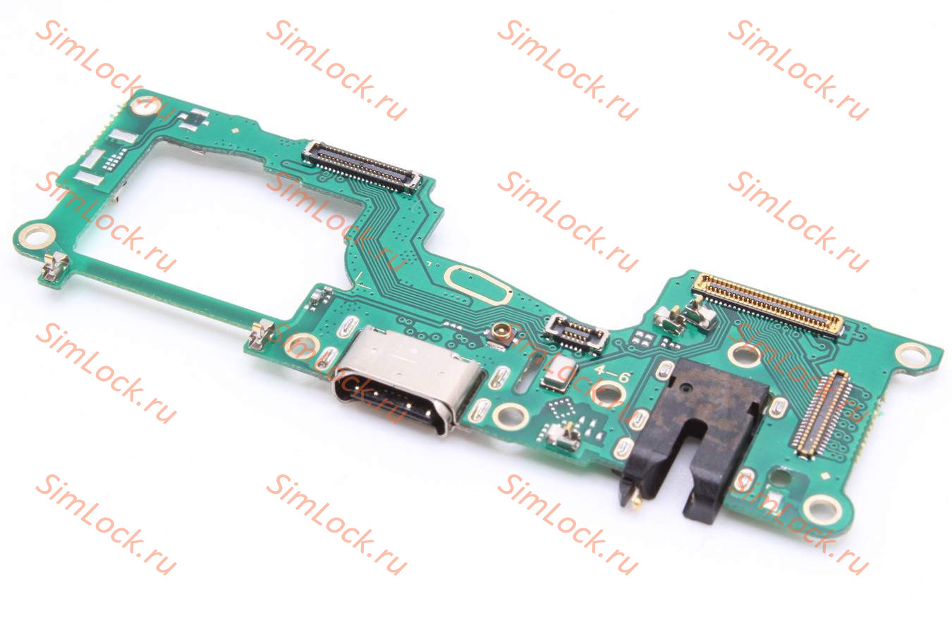 Нижняя плата (шлейф) Realme 8 (RMX3085), 8 Pro (RMX3081), с разъемом зарядки, К-4