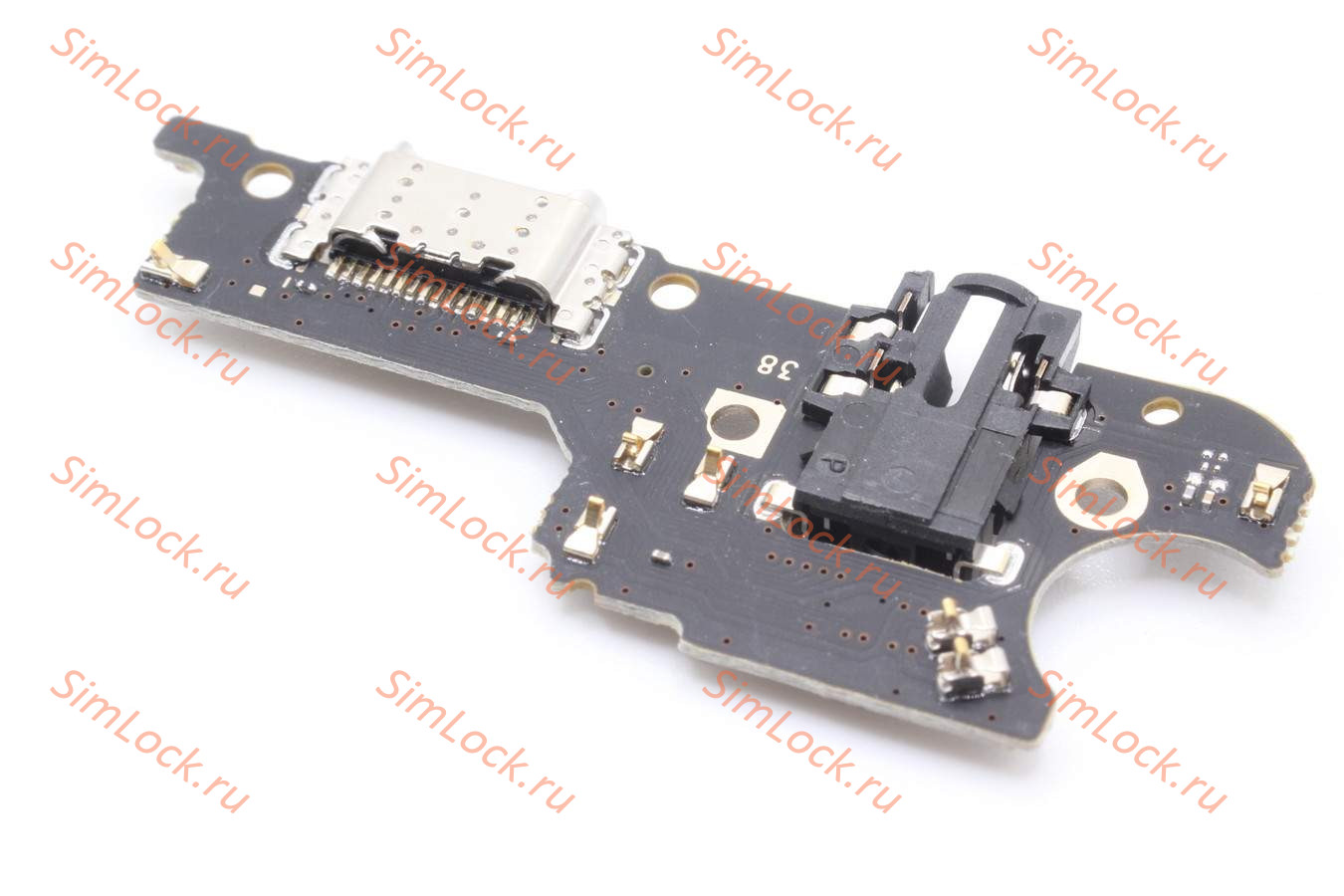 Нижняя плата (шлейф) Realme C25 (RMX3191), Realme C25s (RMX3195) с разъемом зарядки, К-3