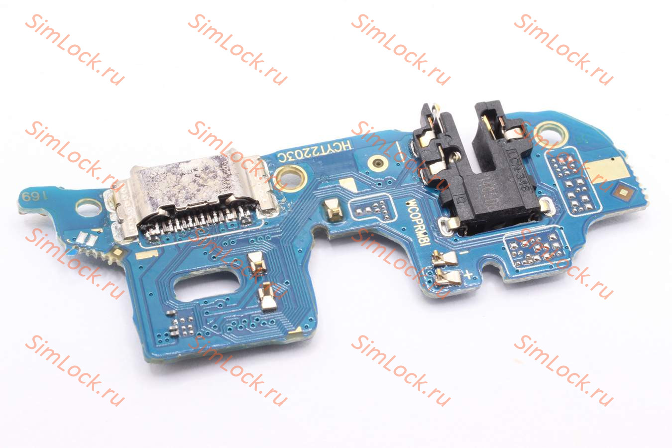 Нижняя плата (шлейф) Realme 8i (RMX3151) с разъемом зарядки, К-3