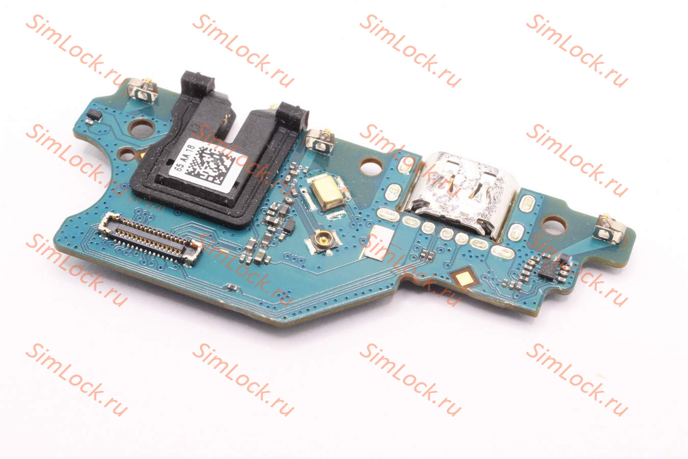 Нижняя плата (шлейф) Realme C21 (RMX3201), C11 2021 (RMX2185) с разъемом зарядки, К-1