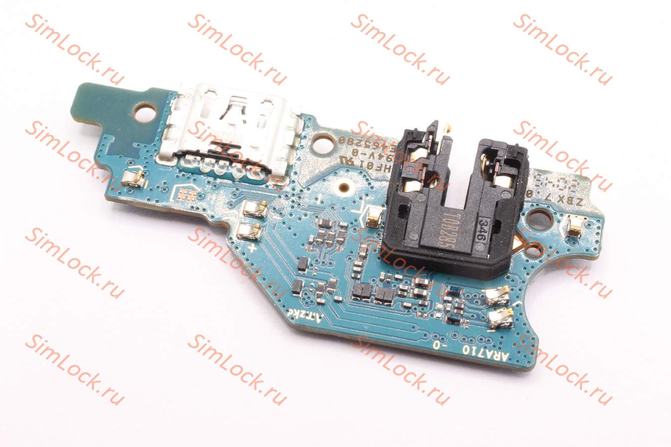 Нижняя плата (шлейф) Realme C21 (RMX3201), C11 2021 (RMX2185) с разъемом зарядки, К-1