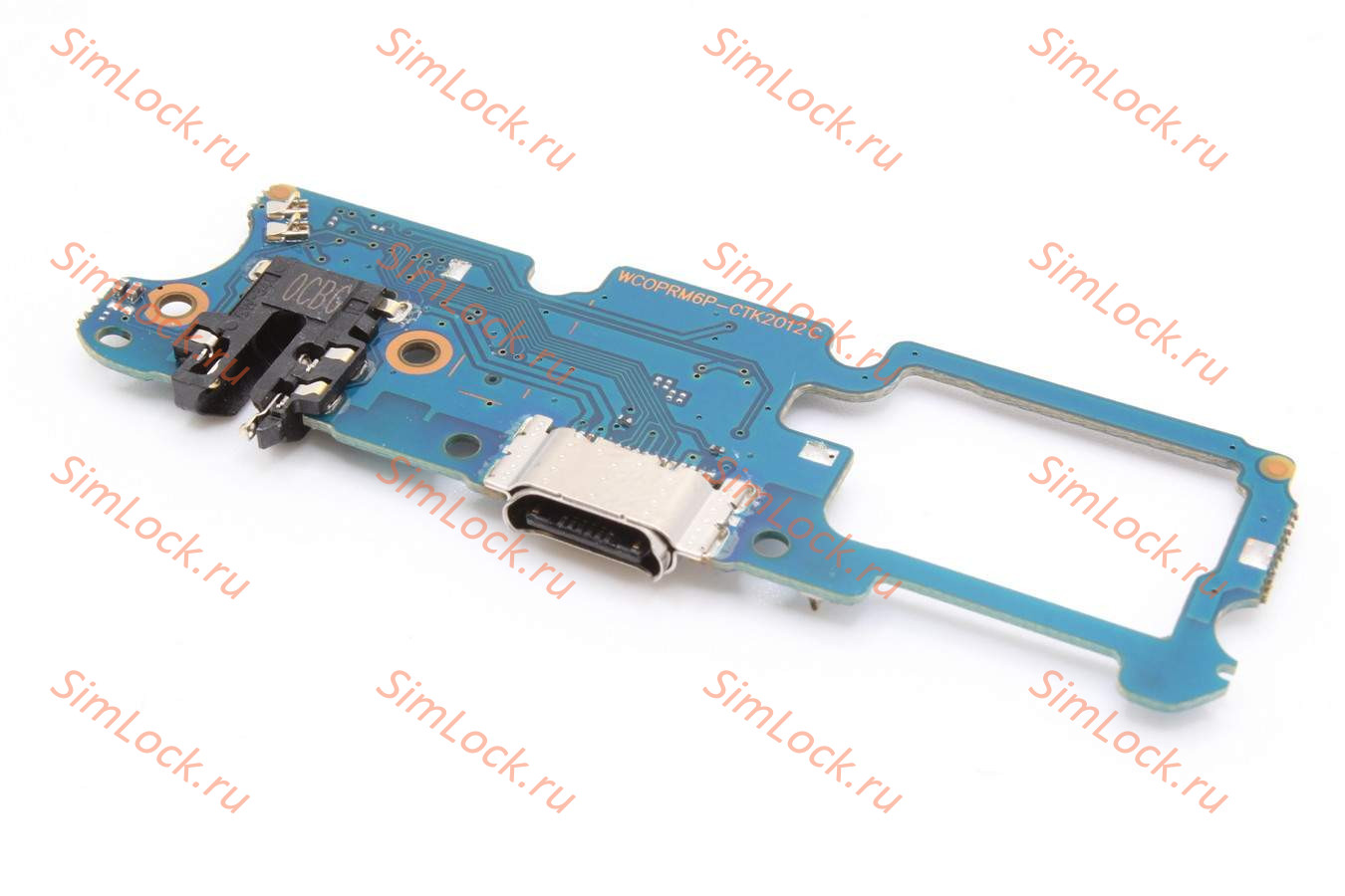 Нижняя плата (шлейф) Realme 6 Pro (RMX2063) с разъемом зарядки, К-3