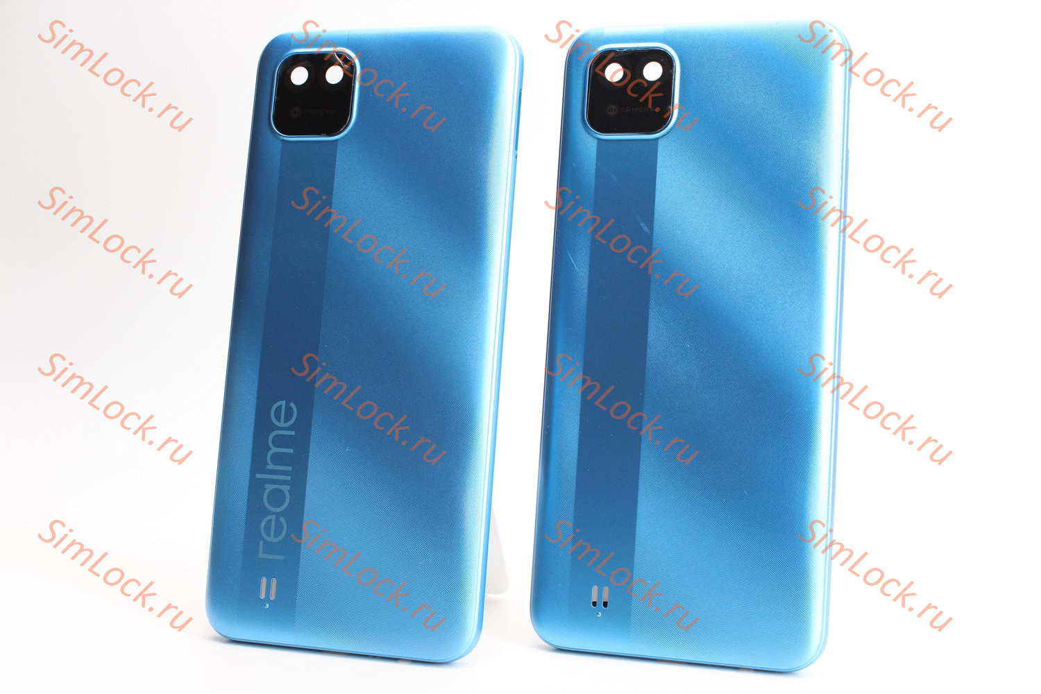 Задняя крышка Realme C11 2021, синий, К-2