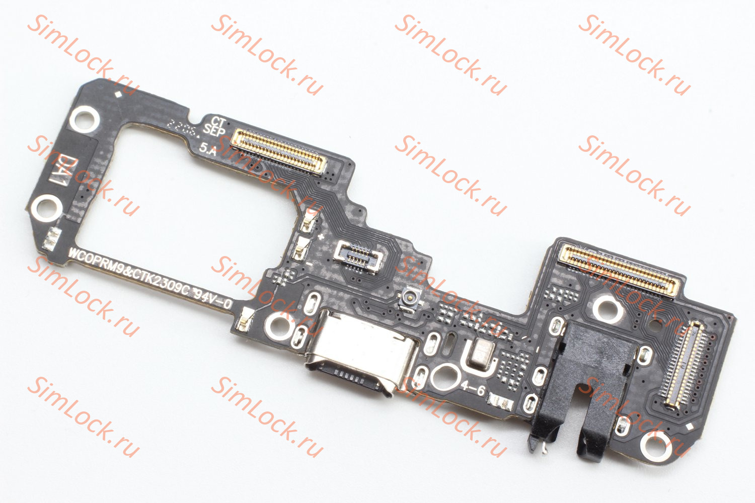 Нижняя плата (шлейф) Realme 9 Pro+ Plus с разъемом зарядки, К-4