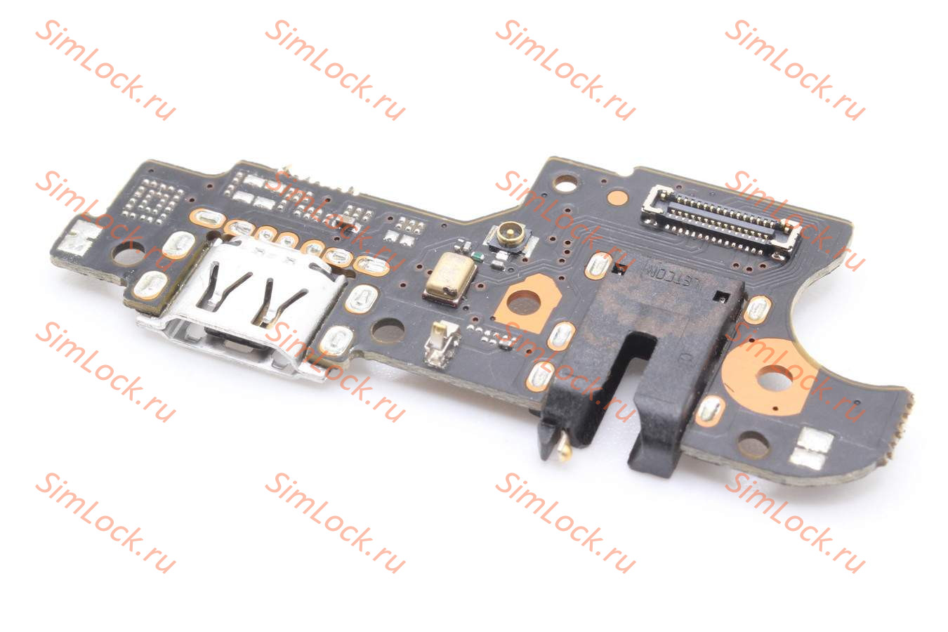 Нижняя плата (шлейф) Realme 5 (RMX 1927), Realme C3 (RMX 2020) с разъемом зарядки, К-3