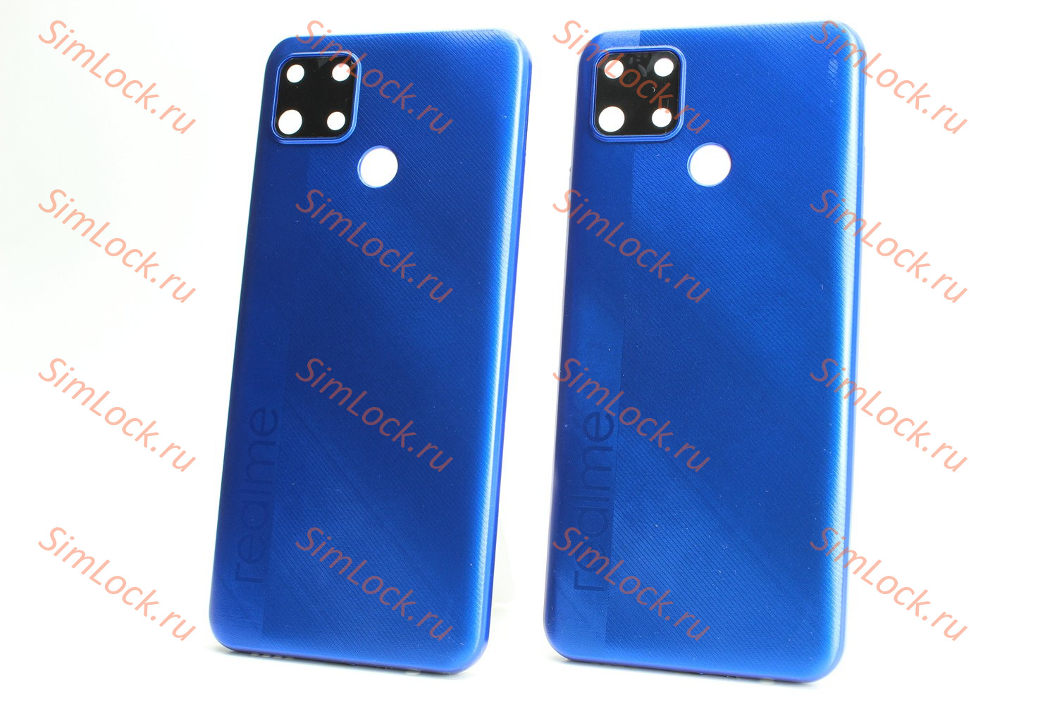 Задняя крышка Realme C25 (RMX3191), синий, К-1