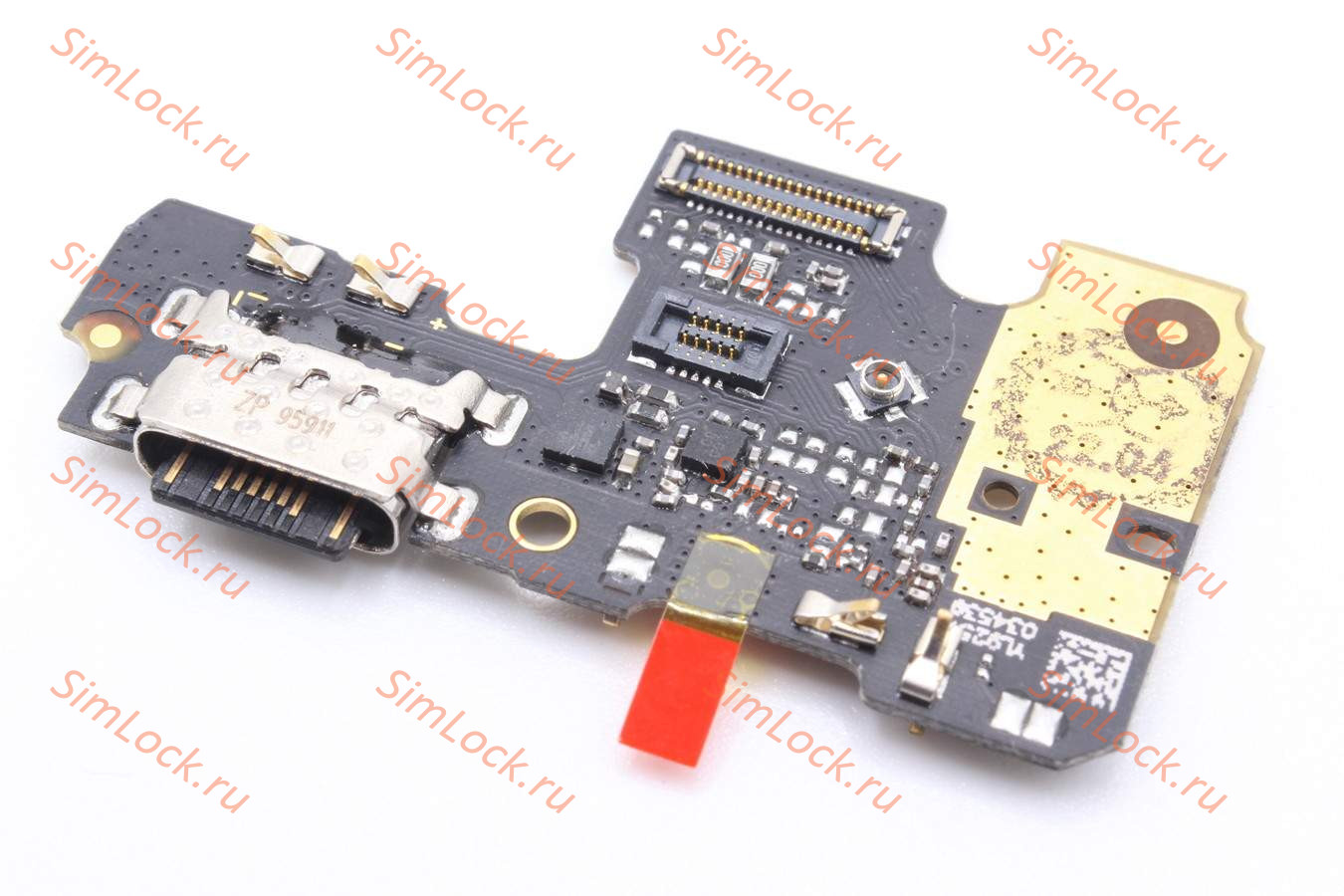 Нижняя плата (шлейф) Xiaomi Mi A3, Mi CC9e, с разъемом зарядки, К-2