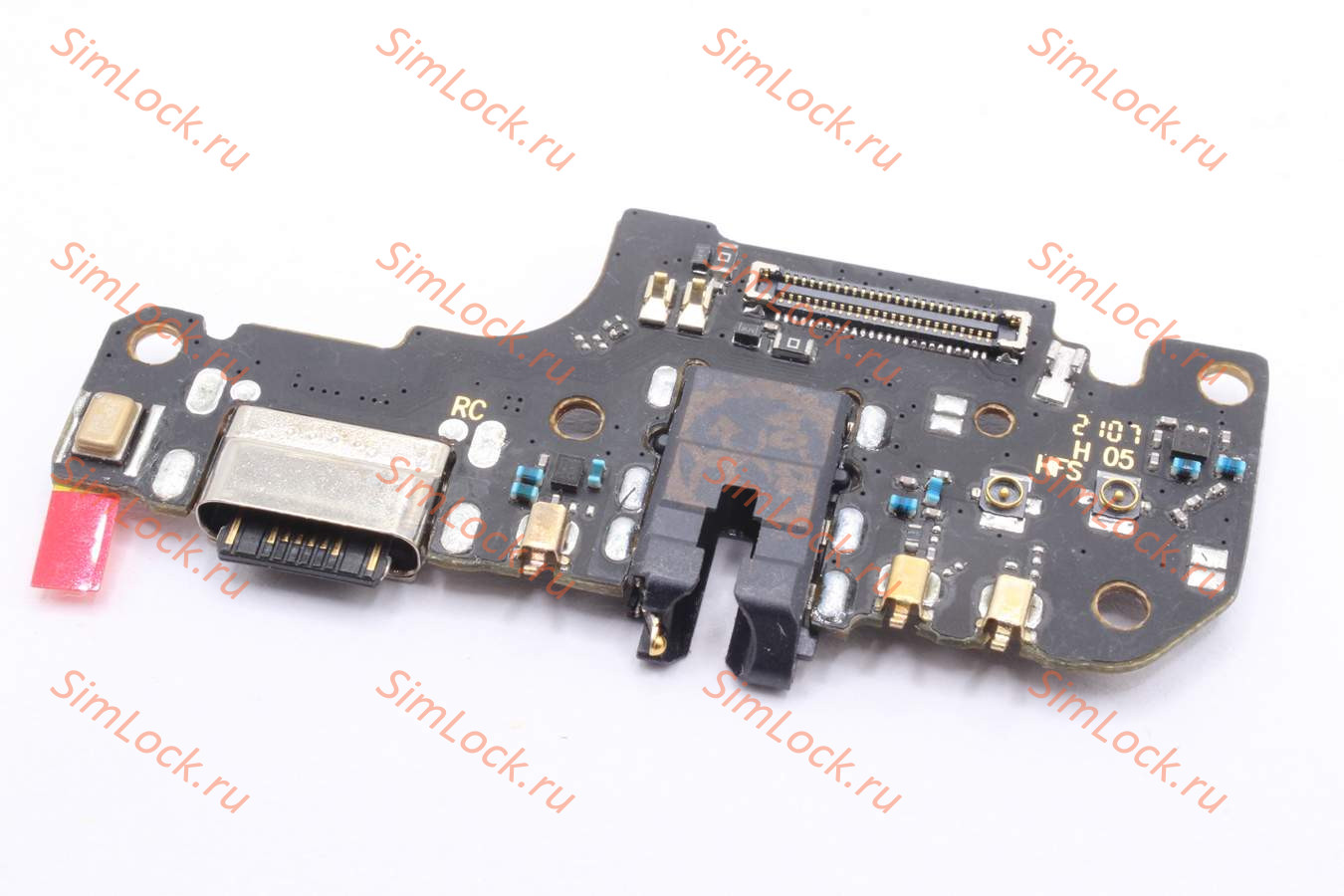Нижняя плата (шлейф) Xiaomi Mi 10T Lite, с разъемом зарядки, К-1