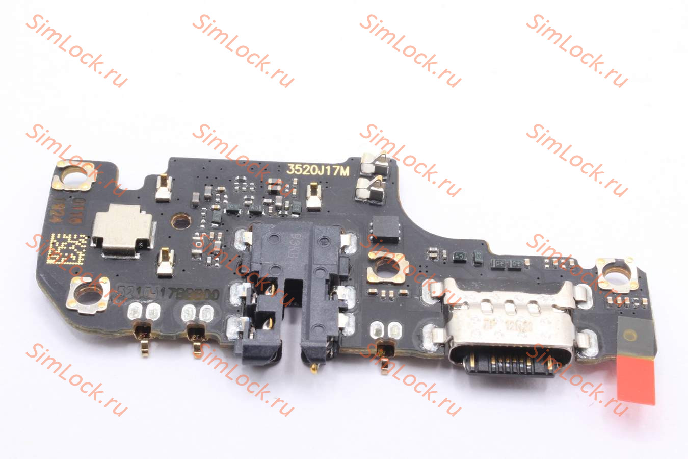 Нижняя плата (шлейф) Xiaomi Mi 10T Lite, с разъемом зарядки, К-1