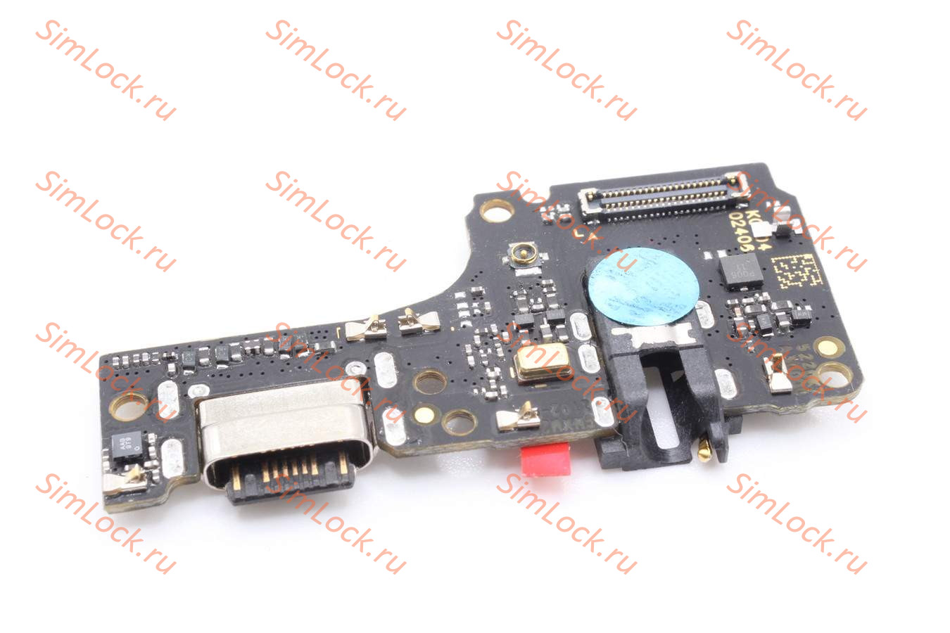 Нижняя плата (шлейф) Xiaomi Redmi Note 10, Note 10S, Poco M5s с разъемом зарядки (M2101K7AG M2101K7BG 2207117BPG), К-1