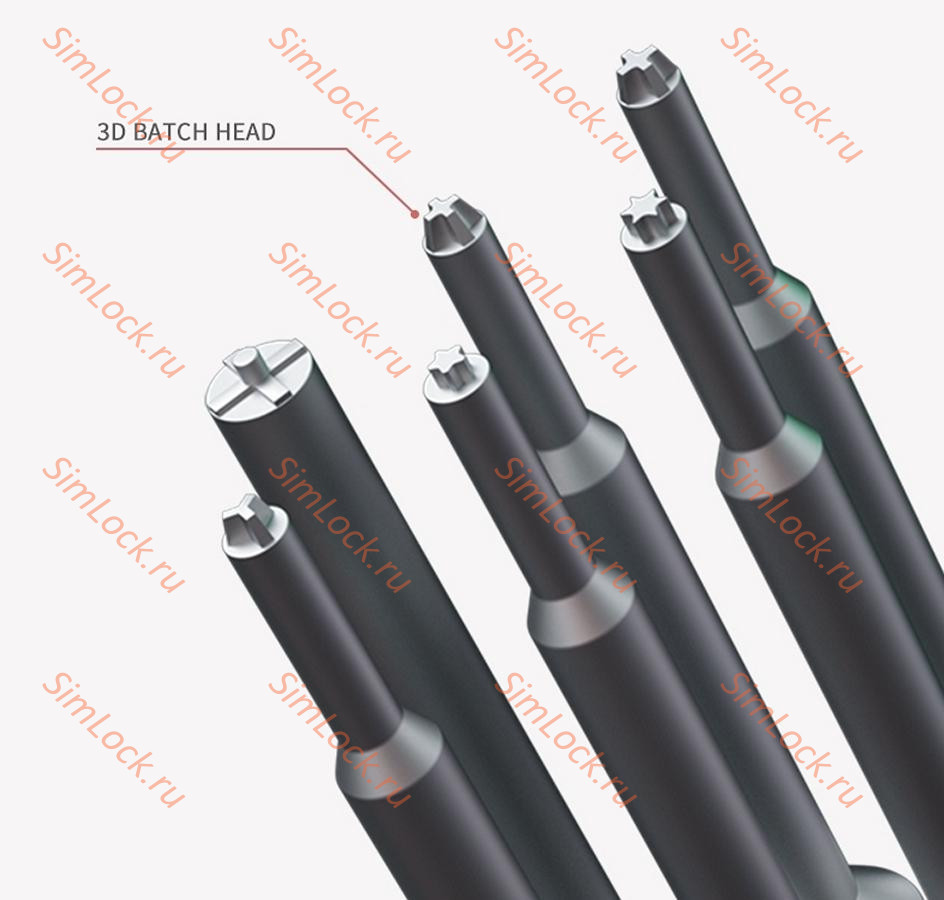 Отвертка Mechanic iShell 3D Mortar Mini, (✜2.5)