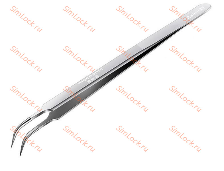Пинцет Mechanic Aaa-15, изогнутый