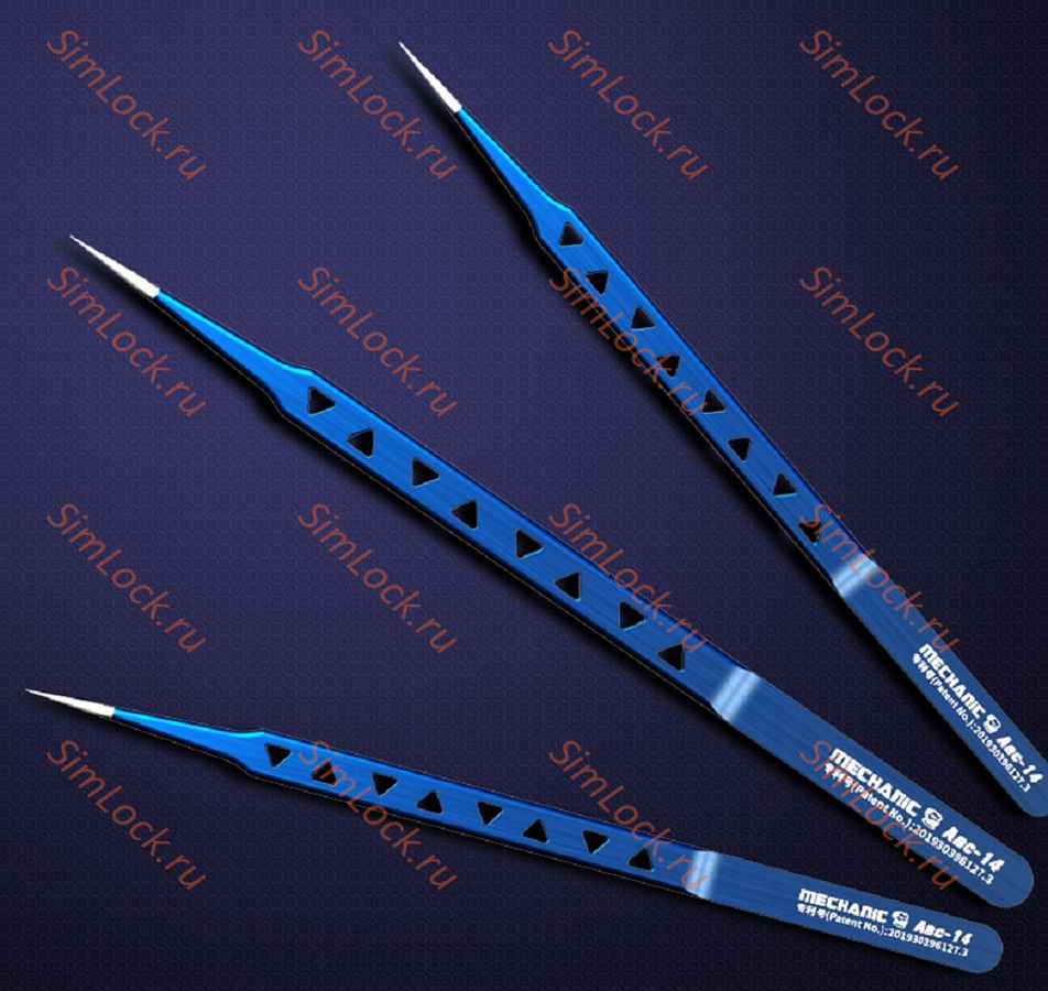 Пинцет Mechanic Aac-14, прямой